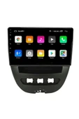 EXVOL Peugeot 107 Citroen C1 Android Multimedya 10 Inc Hd Ips Ekran 4gb/64gb Kamera Hediyeli thumbnail 2