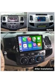 EXVOL Toyota HİLUX Android Multimedya 2006-2015 9 Inc Ips Hd Ekran 4GB/64GB Carplayli + Kamera Hediyeli thumbnail 6