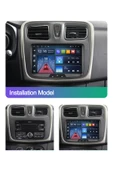 EXVOL RENAULT DACİA DUSTER SYMBOL SANDERO UYUMLU ANDROİD MULTİMEDYA 2/32GB CARPLAYLİ HD IPS EKRAN - 3
