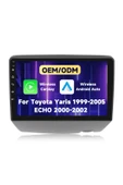 EXVOL TOYOTA YARİS 2000-2006 ANDROİD MULTİMEDYA 2GB RAM/32GB CARPLAY 9İNC IPS EKRAN PARK KAMERASI HEDİYE thumbnail 2