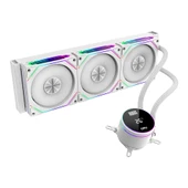 Dragos FrostBite 360 White ARGB Digital 360mm Intel-AMD Uyumlu Sıvı Soğutucu thumbnail 2