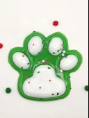 Dev Pati Squishy Taba Squishy Kedi Pati Sıkma 14 cm Pullu Pati Sukuşi - Yeşil thumbnail 2