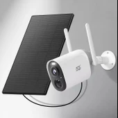 DCT CG7-S3A 2MP 3.3MM LENS IR LED / FULL COLOR DAHILI PIL CIFT YONLU KONUSMA IP65 SOLAR - 1