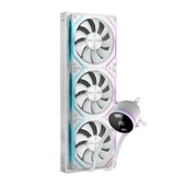 Dragos FrostBite 360 White ARGB Digital 360mm Intel-AMD Uyumlu Sıvı Soğutucu thumbnail 3