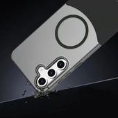 Galaxy S24 FE Kılıf M-Safe Şarj Özellikli Mıknatıslı Redclick Duble Kapak thumbnail 4