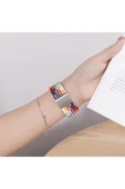 Xiaomi Watch S1-S1 Active S1 Pro S2 Uyumlu Likralı Örgü Flexible Akıllı Saat Kordonu - 2
