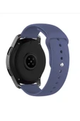 Samsung Galaxy Gear Sport R600 S2 Clasic Uyumlu Kayış Renkli Jel Silikon Kordon 20mm - 1