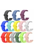 Samsung Galaxy Gear Sport R600 S2 Clasic Uyumlu Kayış Renkli Jel Silikon Kordon 20mm - 3