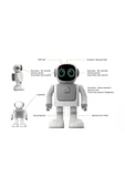 QPRİNT TONER COMPATİBLE TONER DANS ROBOTU ROBERT RS01 EĞLENCELİ ÖĞRETİCİ OYUN ARKADAŞI BLUETOOTH HOPARLÖR - 3