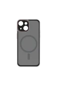 Mopal İphone 14 Uyumlu Kamera Lens Hoparlör Korumalı Magsafe Transparan Sonic Silikon Kılıf - 2