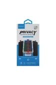 Mopal İphone 12 Pro Max Otomatik Kurulum Aparatlı Hayalet Privacy Duster Killer Cam Ekran Koruyucu - 2