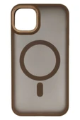 Mopal Brabus iPhone 12 / 12 Pro Uyumlu Renkli Kenarları Yumuşak Iron Silikon Kılıf - 1