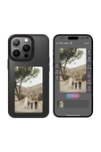 Mopal İphone 14 Pro Uyumlu Nfc Fotoğraf Resim Yansıtmalı Kişiselleştirilebilir Insta Silikon Kılıf - 3