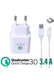 Subzero Realme Narzo20 Uyumlu 18W 3.4A Qualcomm Turbo Hızlı Type-C Şarj Aleti (Orginal Subzero) - 3