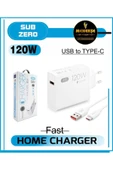Subzero Galaxy Z Flip Z Fold 2 3 4 5 Şarj Aleti Type-C 120W Hızlı Şarj ( Orijinal Subzero) SBZ-SG38 - 3
