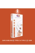 Subzero 120W Subzero CL39 Silicone 6A Hızlı Şarj Kablosu Uyumlu - 3