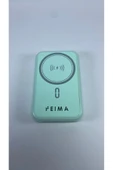 EİMA Eima 10.000 Mah Kablolu Dijital Göstergeli  Dahili Stand P16 Powerbank (Kablosuz Şarj Özellikli)) - 3
