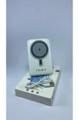 EİMA Eima 10.000 mAh Kablolu Dijital Göstergeli  Dahili Stand P19 Powerbank Kablosuz Şarj Özellikli - 1
