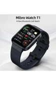 teknotrust Siyah Mibro Watch T1 1.6 Inç Amoled Hd Ekran 2 Atm Sesli Görüşme Özellikli Akıllı Saat Siyah İthala - 3