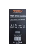 MOBİX Mobix 3.1A Qualcomm Type-C to Lightning Hızlı Şarj Ve Data Kablosu 1M (Mobix Türkiye Garantili) thumbnail 3