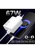 Myphone Xiaomi Redmi Note 11/11pro/12/12 Pro/13/13pro Uyumlu 4g Turbo Hızlı Şarj Cihazı Aleti Type-c 67 watt - 1