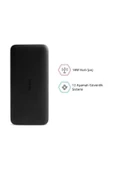 Xiaomi Redmi 20000 Mah Taşınabilir Hızlı Şarj Cihazı - Usb-c - 18w 2 Çıkışlı Powerbank - Siyah - 3