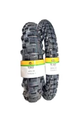 TDT TYRES Set 460-18 Ve 300-21 Cross Motosiklet Lastiği Ön/arka Takım - 2