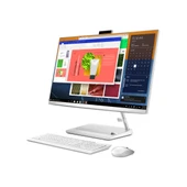 Ideacentre Aıo 3 27IAP7 Intel Core I5-12450H 16GB 512GB SSD Intel UHD Graphics Freedos 27 IPS Fhd F0GJ011WTR-16512 Kablosuz Klavye+Mouse Beyaz All In One Bilgisayar - 2