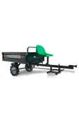 KRM.200RÖMORK 400X8 TEKERLİ 1280X890X270 MANUEL DAMPERLİ TEK KAPAK AÇILIR - 1