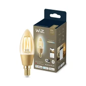 Wiz 25W Sarı-Beyaz Ambiyans E14 Akıllı Filament Ampul (C35) - 1