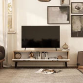 4064 Bold 138 Cm Tv Ünitesi Sepet-Beyaz - 6