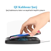 FR-425 Qi Kablosuz Şarjlı HUD Telefon Tutucu Navigasyon Araç Ekranı Yansıtmalı ve Şarj Standı - 2