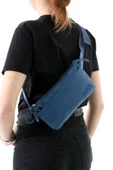 Çok Cepli Bel Çantası Unisex Mavi (Model: 571-13-9R) - 2