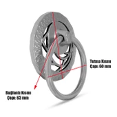 Belen Sarkaç Mobilya Mutfak Çekmece Dolap Dolabı Kapak Kulpu Kulbu Metal Krom Kulpları Kulp 60 Mm thumbnail 4