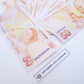 100 Adet Karışık Geçersiz Para 50 100 200 Türk Lirası Parti Şaka Düğün Oyun Parası - 3