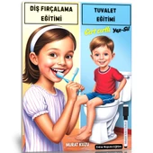 Çocuklara Tuvalet Eğitimi ve Diş Fırçalama Eğitimi YAZ-SİL Kitabı (Cırt Cırtlı) thumbnail 1