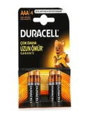 DURACELL AAA İNCE PİL BELÇİKA 4 LÜ KART - 1