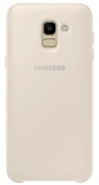 Samsung Galaxy J6 Dual Layer Çift Katmanlı Kılıf, Gold EF-PJ600CFEGWW - 1