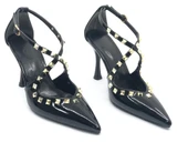 Feles Zımba Detaylı Kadın Topuklu Ayakkabı thumbnail 6