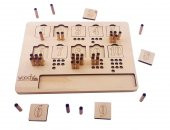 Woodylife Montessori Rakamları Ve Sayıları Öğreniyorum Domino Oyunu Seti - 4