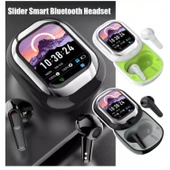 Ozmik SE-ONE Akıllı LED Ekran Renkli Dokunmatik Ekran Kablosuz Bluetooth Kulaklık - 5