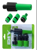 MRDIY Hortum Sulama Başlığı 4'lü Set - Yeşil - 1