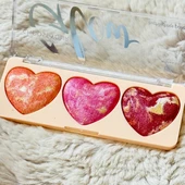 Sudedi Home Kalp Şeklinde Allık ve Highlighter Paleti - 1