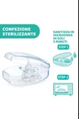 Chicco PhysioForma Soft 2'li Silikon Emzik 2-6 Ay Erkek thumbnail 3