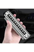 10 cm Araç Park Telefon Numaratör Alüminyum Kasa Çevirmeli Ayarlı Torpido Üstü Silindir Numaratik thumbnail 8