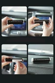 10 cm Araç Park Telefon Numaratör Alüminyum Kasa Çevirmeli Ayarlı Torpido Üstü Silindir Numaratik thumbnail 6