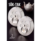Sök-Tak Demlik İçi Çay Filtresi Çay Süzgeci 2 adet - 1