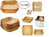 Airfreyer Fritöz Kağıdı Kare Xl / Xxl 100lü - 2