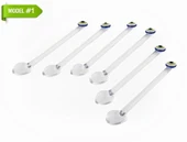 Cam Çay Kaşığı 6 Adet - 2