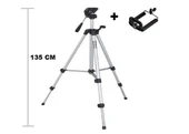 Tripod : Telefon Ve Kamera Tutucu Ayak + Telefon Tutucu - 105cm - 2